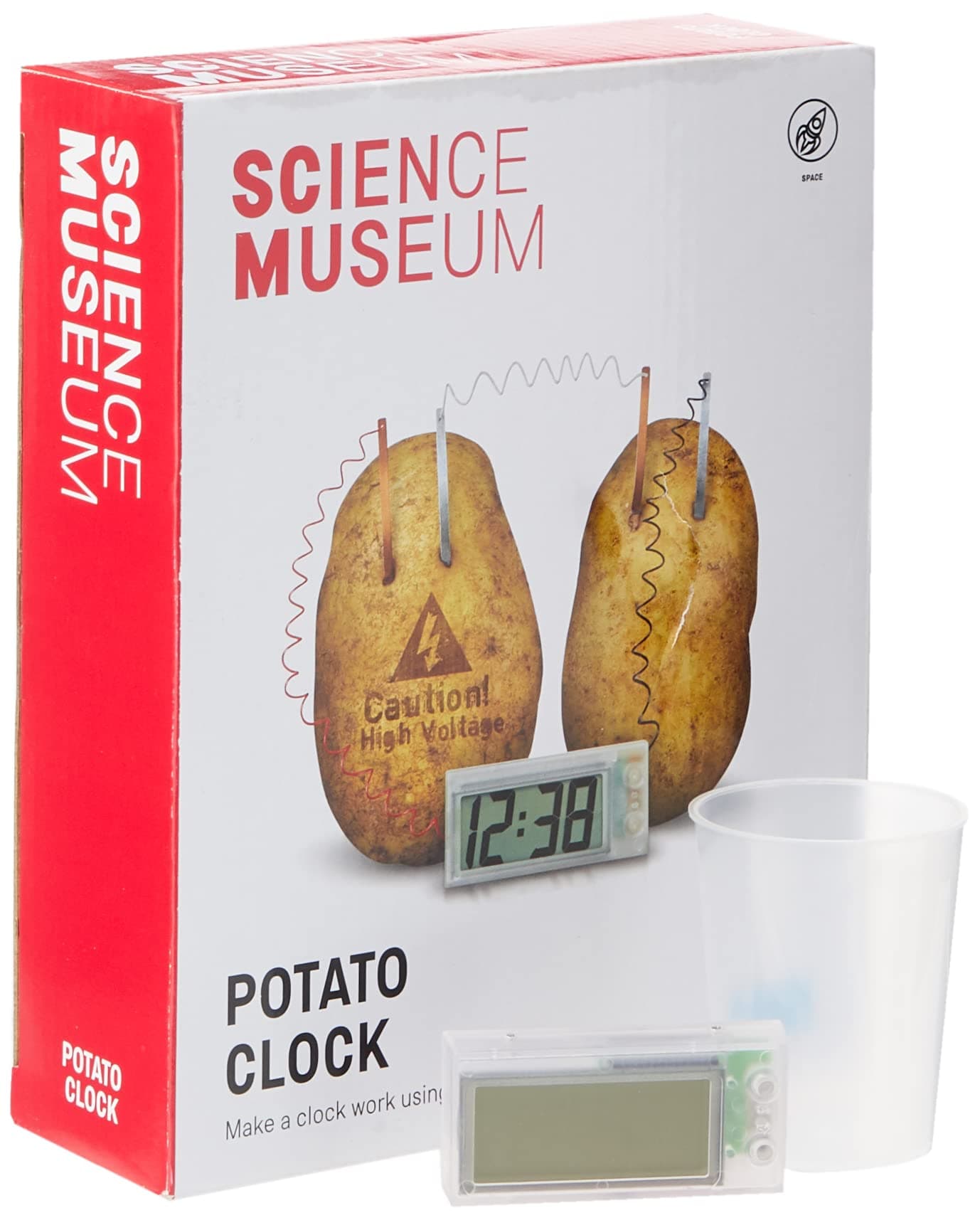 4M Museum Potato Clock Science Kit, Assorted Colours, One Size