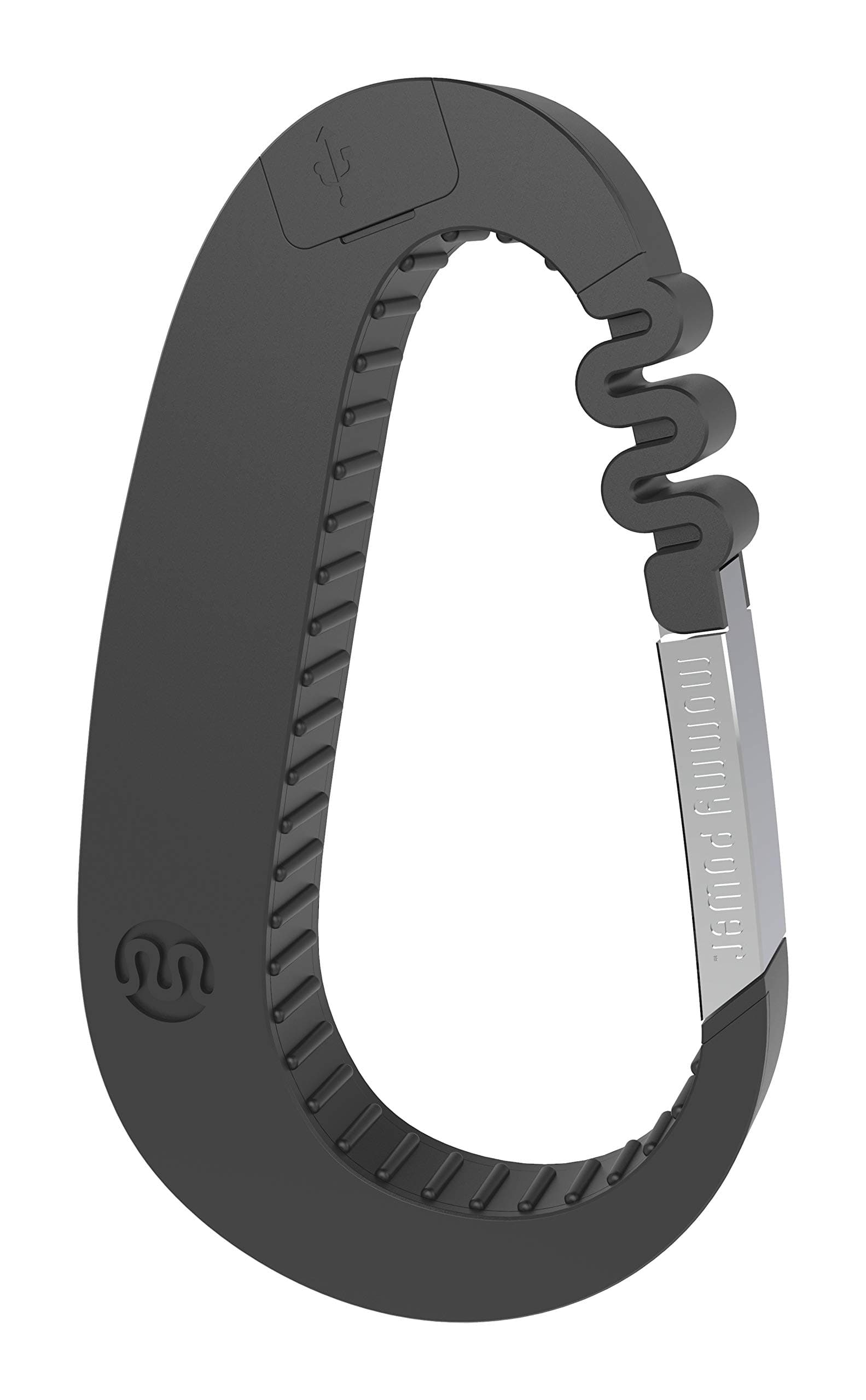 Stroller Power Stroller Hook & Power Bank - Carry-All Hook for The mom on The Go (Midnight Black)