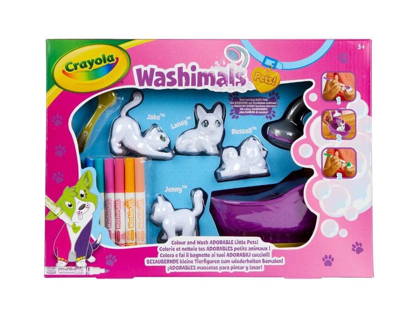 Crayola Scribble Scrubbie Tub Play Set, Packaging May Vary