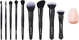 Ten Out Of Ten Brush Set, 10 Piece Brush Kit, Brushes For Face Makeup, Eyes, Brows & More, Made With Synthetic Bristles, Vegan & Cruelty-Free