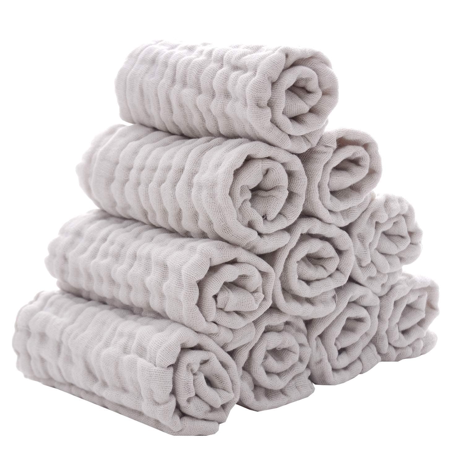 Baby Washcloths(Grey)