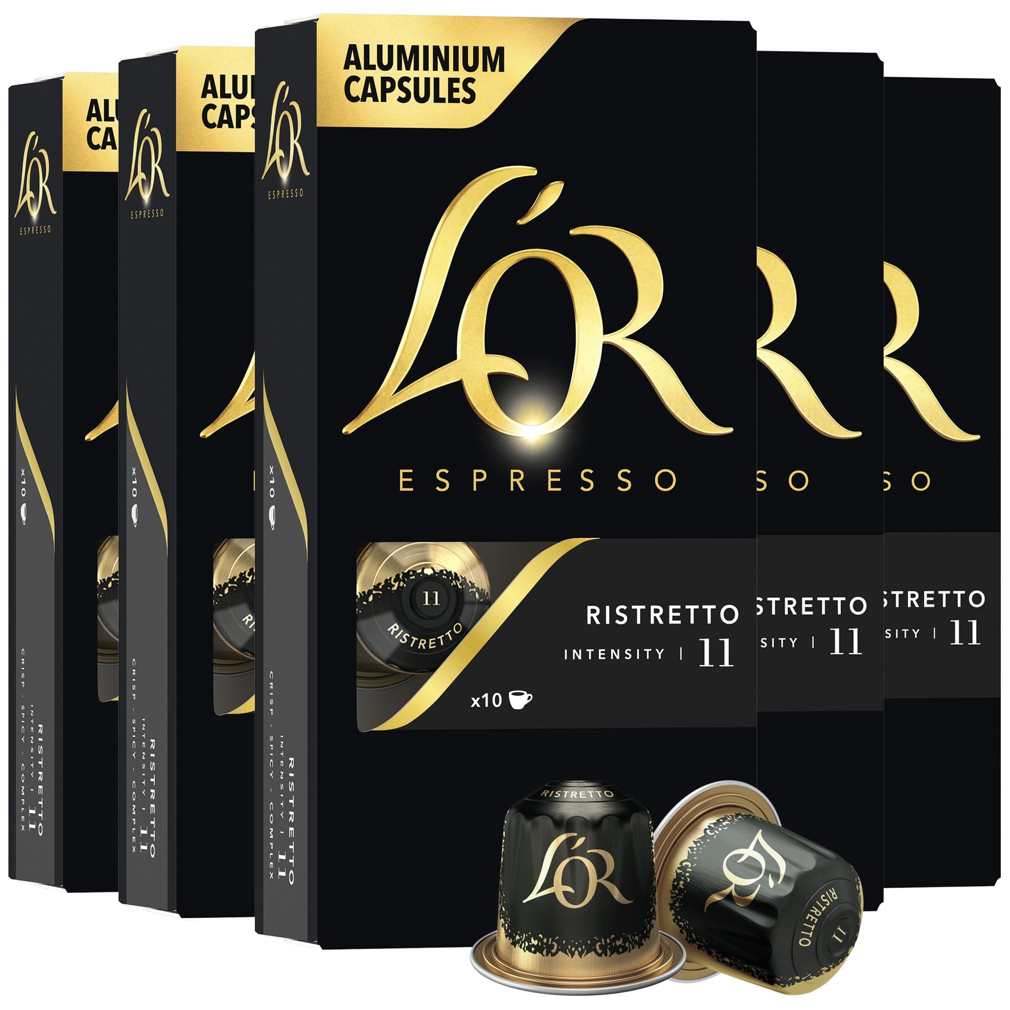 L'OR Espresso Capsules - Ristretto 50 Count