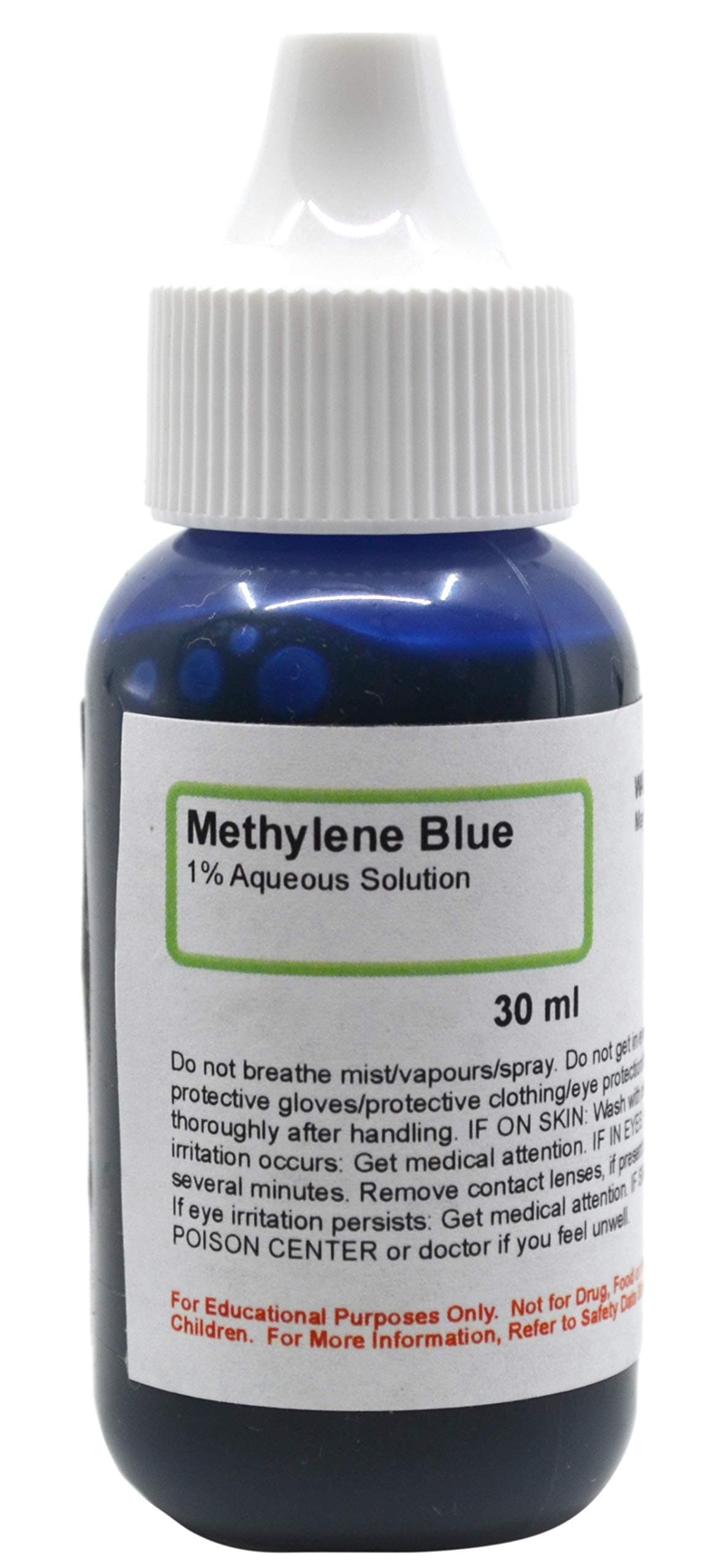 Innovating Science Methylene Blue 1% Aqueous Solution 1 fl oz (30mL) - The Curated Chemical Collection