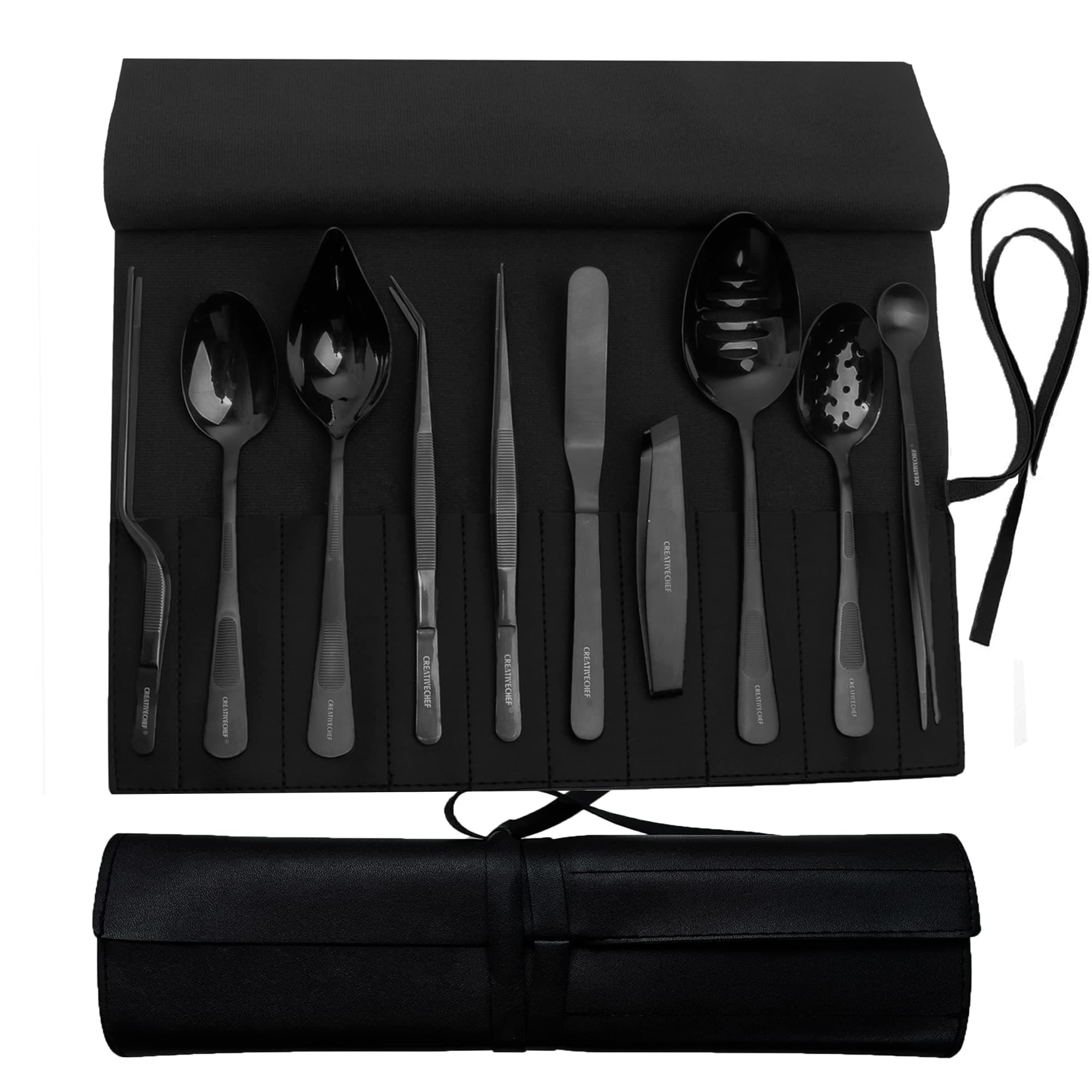 10 Piece Culinary Plating Set, Black