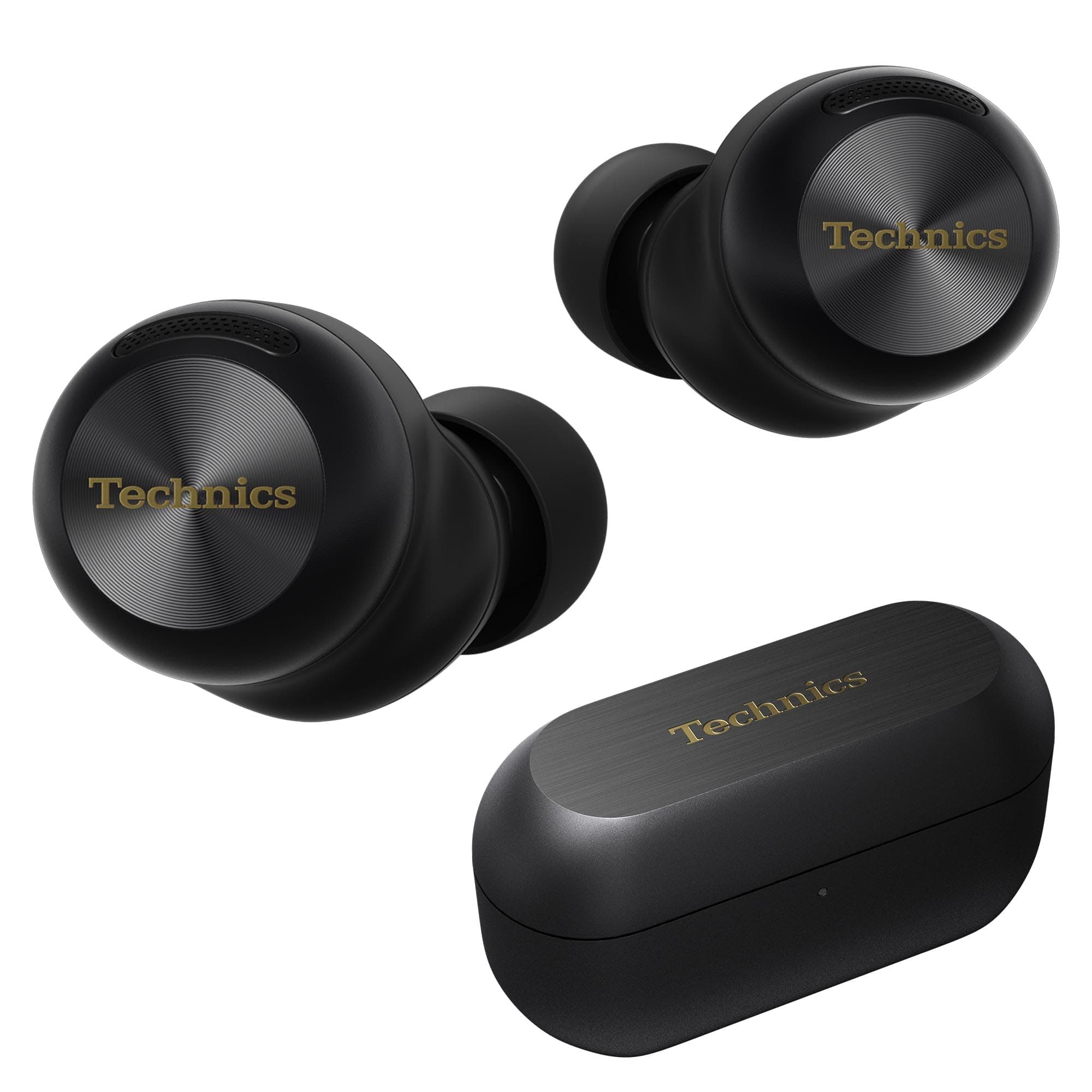 Reference Class Hi-Fi Wireless Earbuds, Dolby Atmos with Head Tracking, Adaptive Noise Cancelling, 3 Device Multipoint, 10-hr Battery, Wireless Charging, Improved Fit - EAH-AZ100-K (Black)
