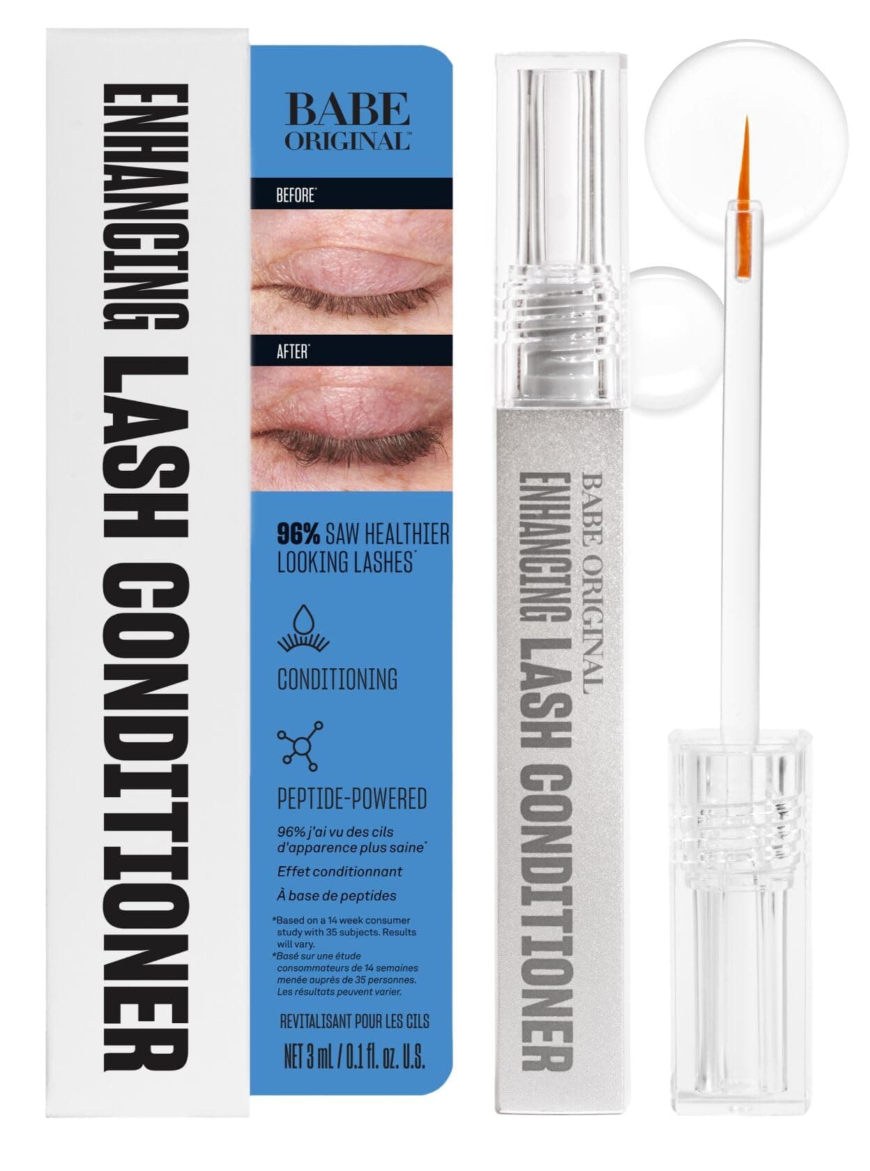 Babe Original Enhancing Lash Conditioner - Fuller-Looking, Thicker-Looking Lashes