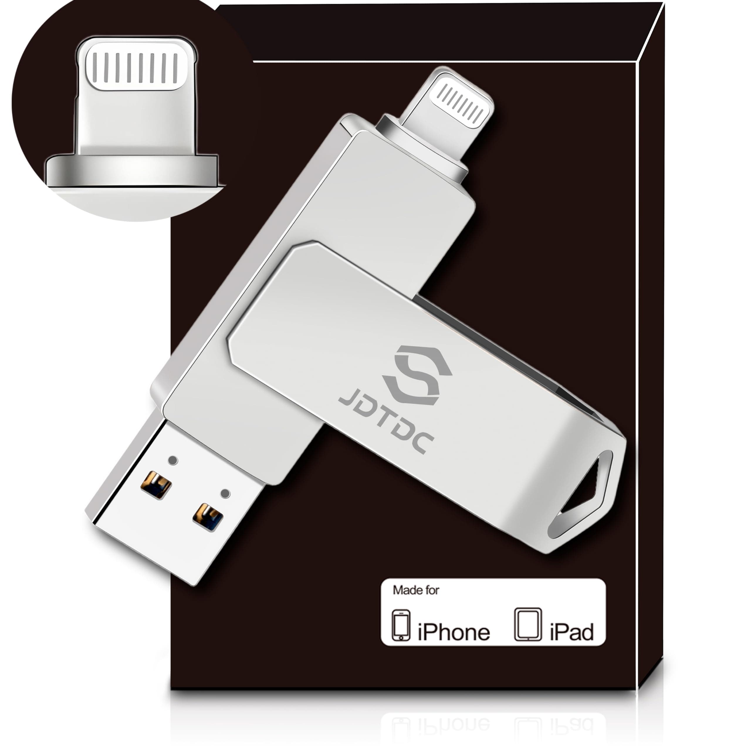 Apple MFi Certified 128GB iPhone USB Memory
