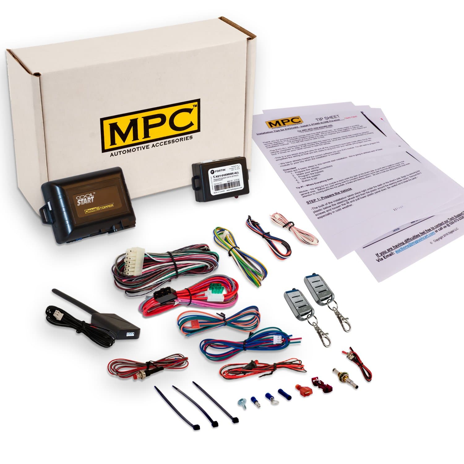 MPC Complete Remote Start with Keyless Entry Kit for 2003-2005 Ford Excursion
