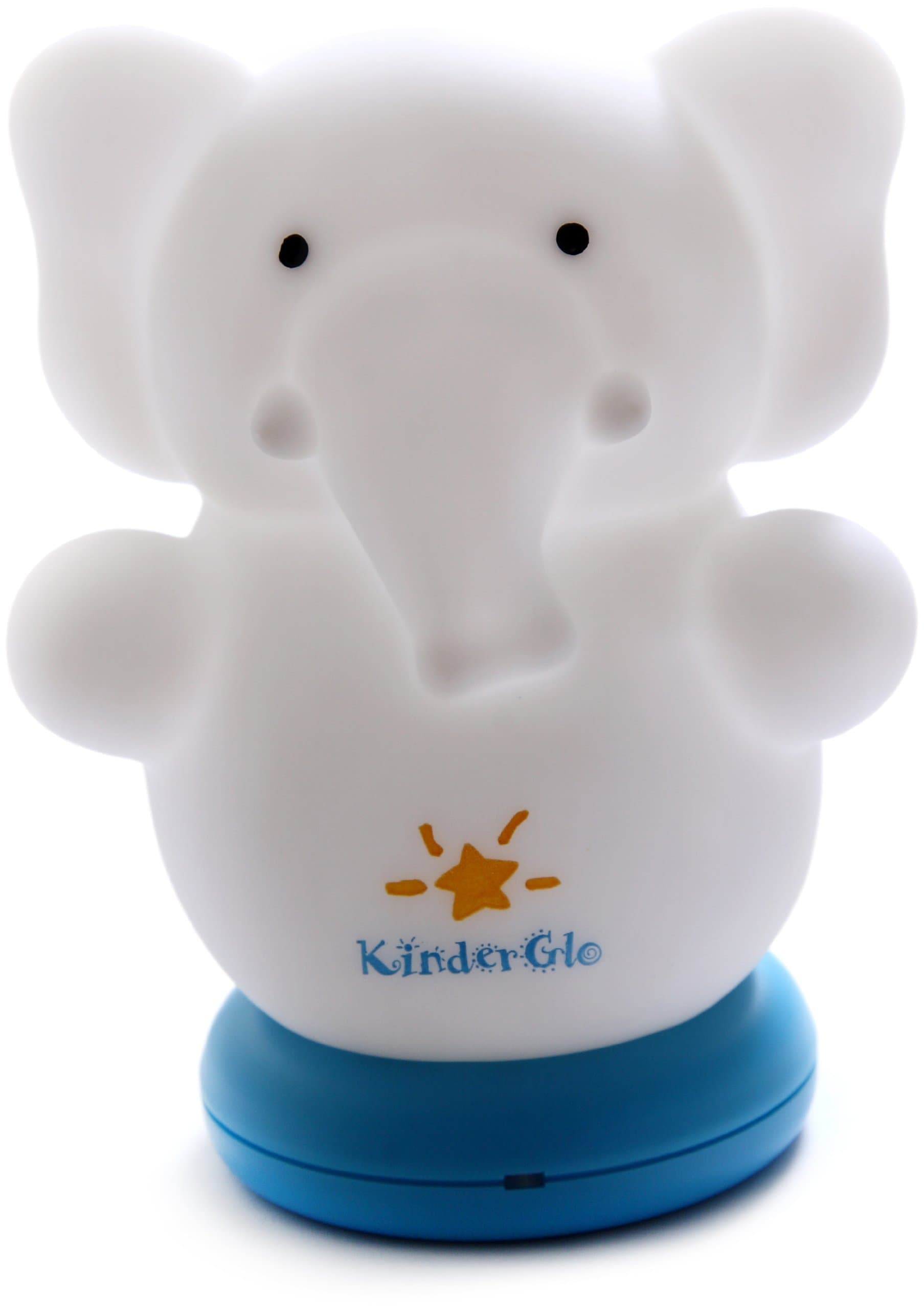 Portable Fun and Safe Rechargeable Night Light, Elephant