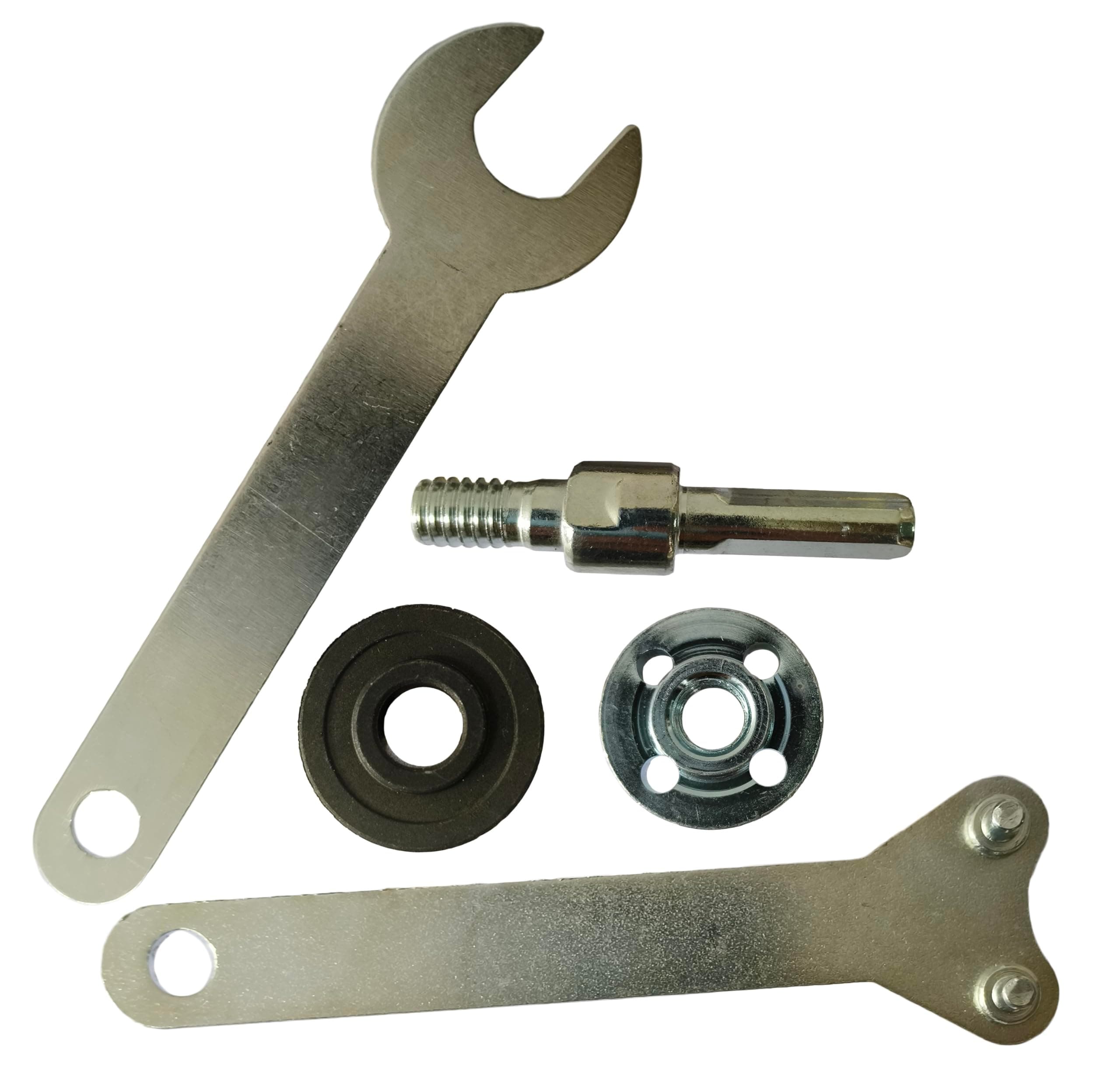 Inditrust M10 Arbor Mandrel Drill Adapter Cutting Tool set for Angle Grinder Drill 8mm Shank