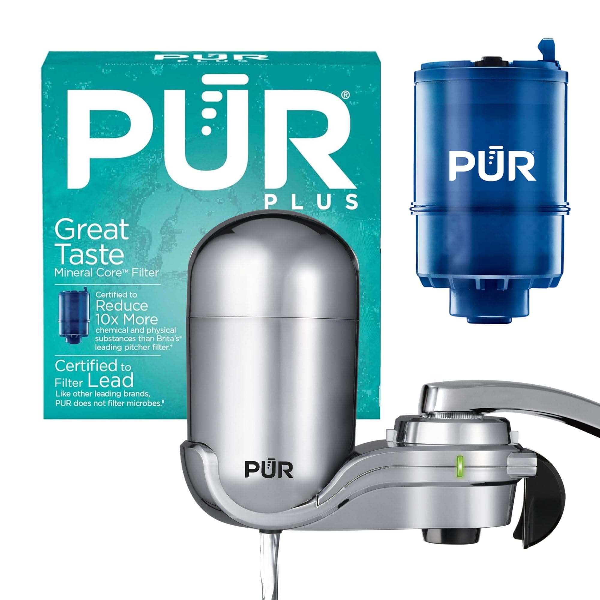 PUR FM2500V Classic Faucet Mount Filter 1 暂无 1