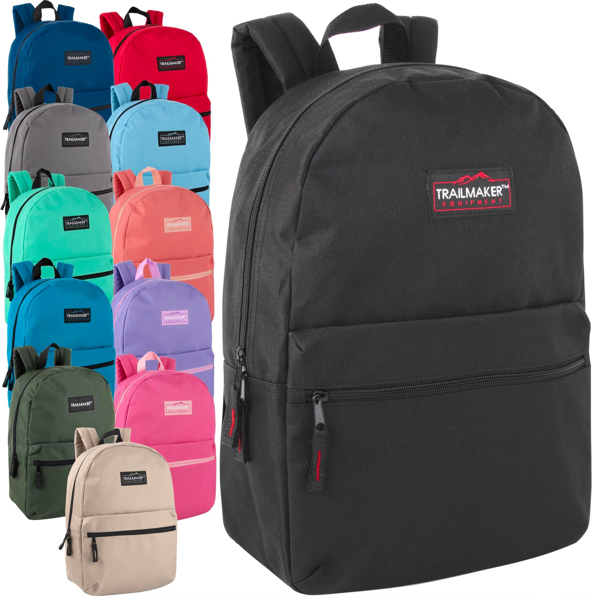 24 Pack Backpacks in Bulk