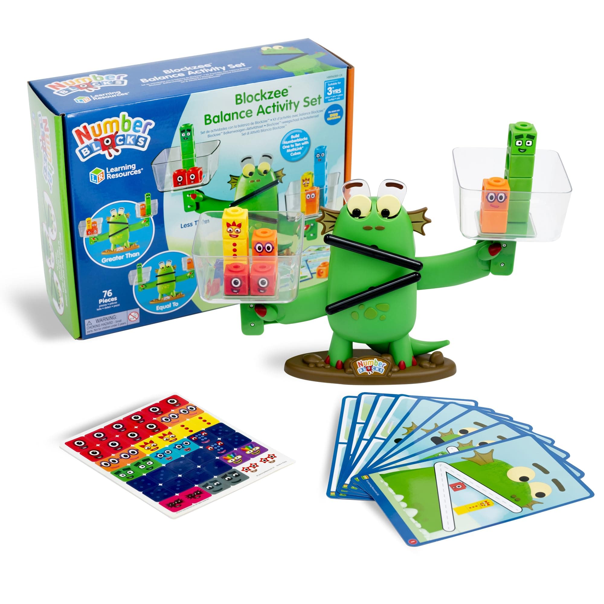 Learning Resources Numberblocks Blockzee Balance Activity Set