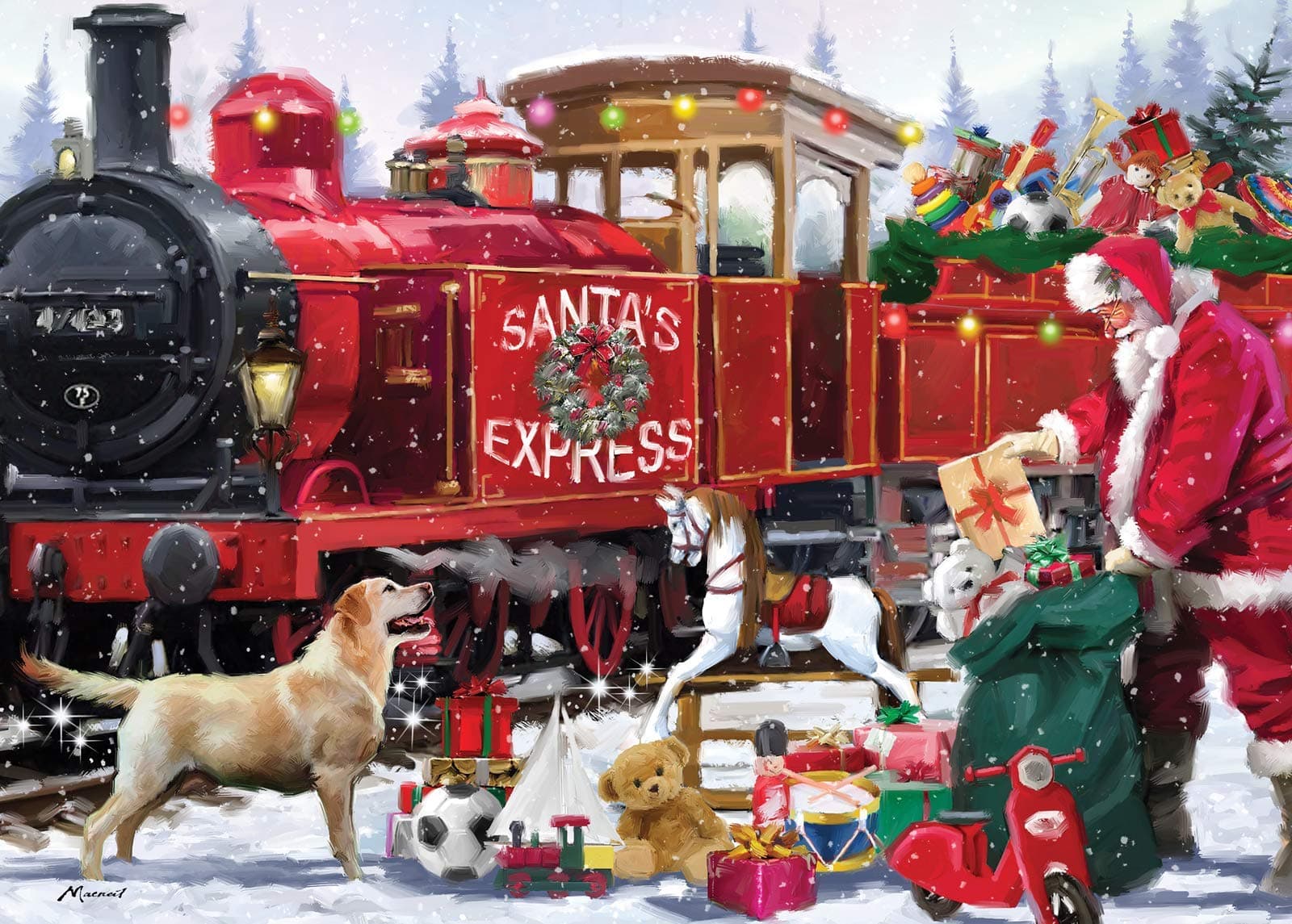 Santas Express 1000 Piece