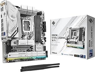 B860M Steel Legend WiFi 6E B860 LGA1851 Intel Core Ultra DDR5 8666 MHz 256GB M.2 Micro ATX Motherboard Thunderbolt SATA3 6.0 Gb/s PCIe 5.0