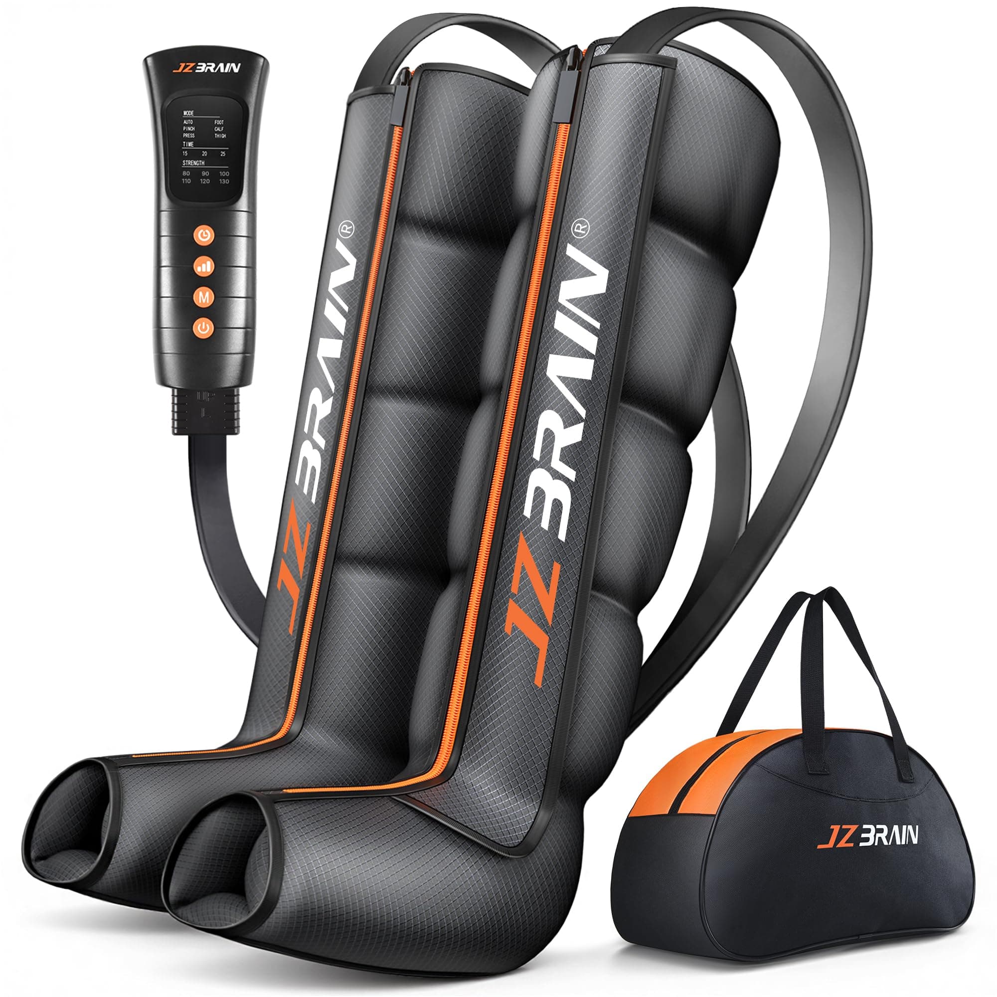 Sequential Air Compression Recovery System : Professional Full Leg Compression Boots for Circulation and Pain Relief - Sequential Device for Muscle Relaxation - for Athletes,Women,Men