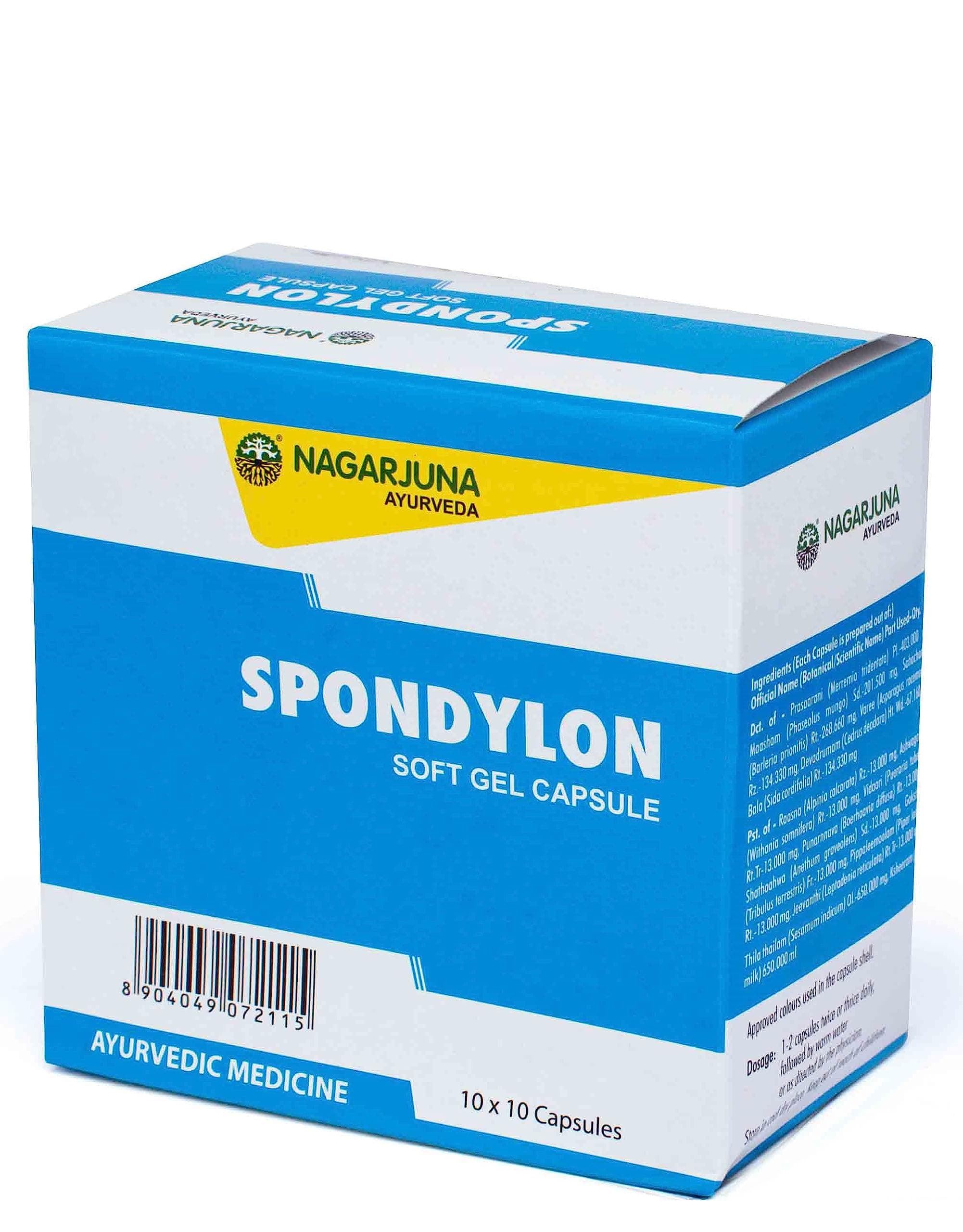NAGARJUNA Spondylon Soft Gel Capsule