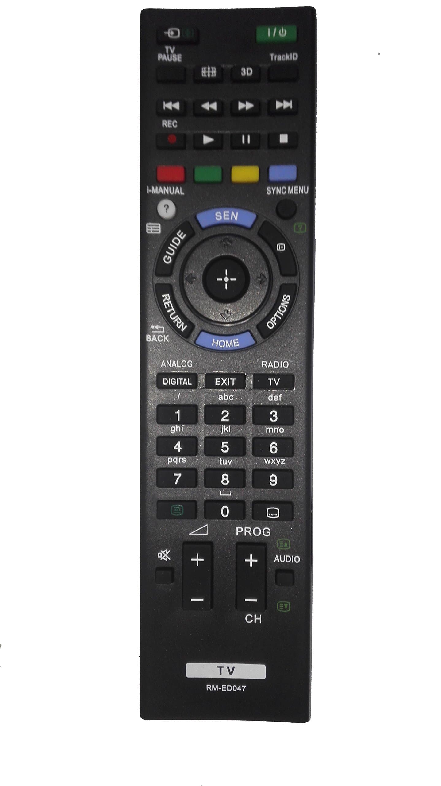 RM-ED047 Replace Remote Controller fit for Sony RM-ED050 RM-ED052 RM-ED053 RM-ED060 RM-ED046