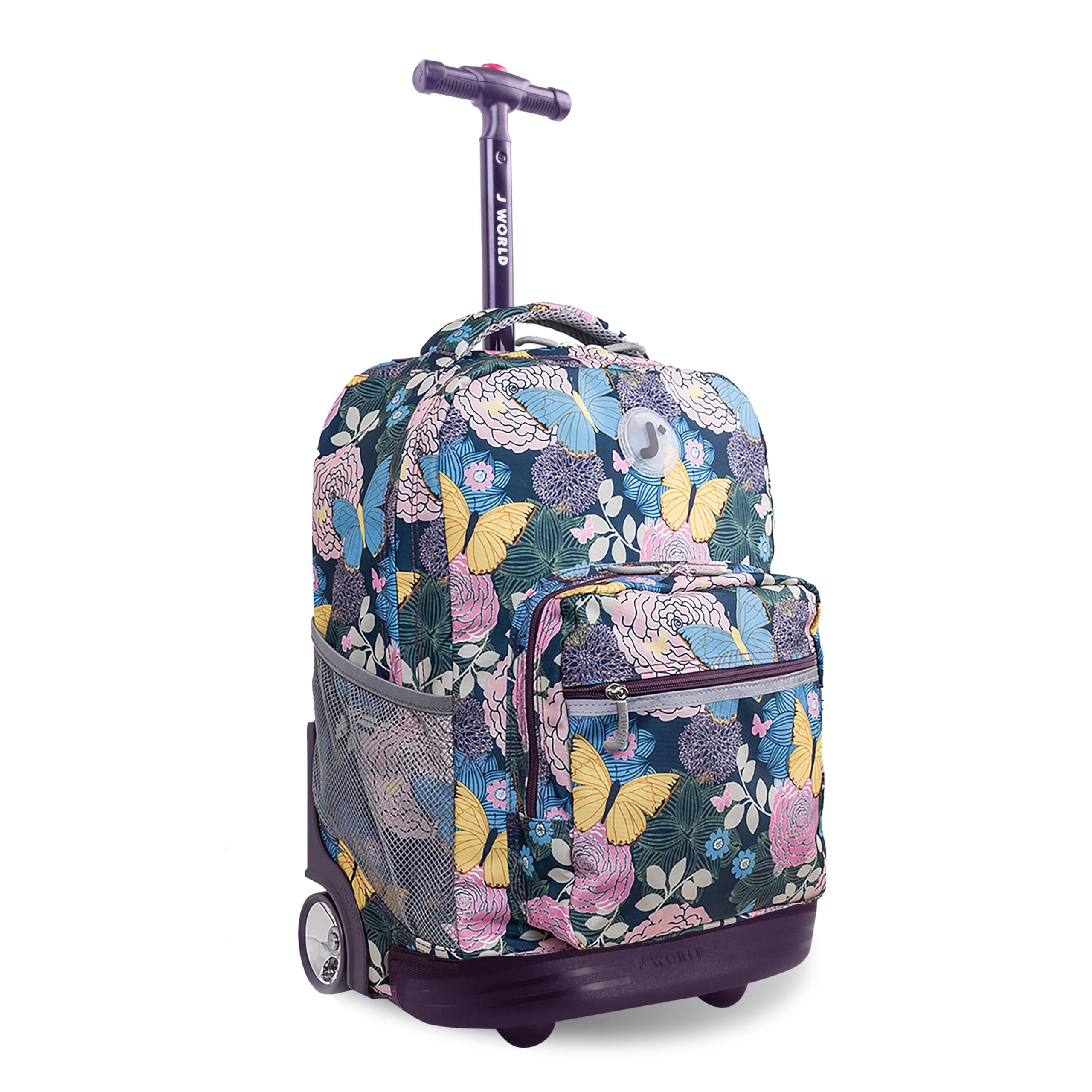 Sunrise Rolling Backpack Secret Garden One Size