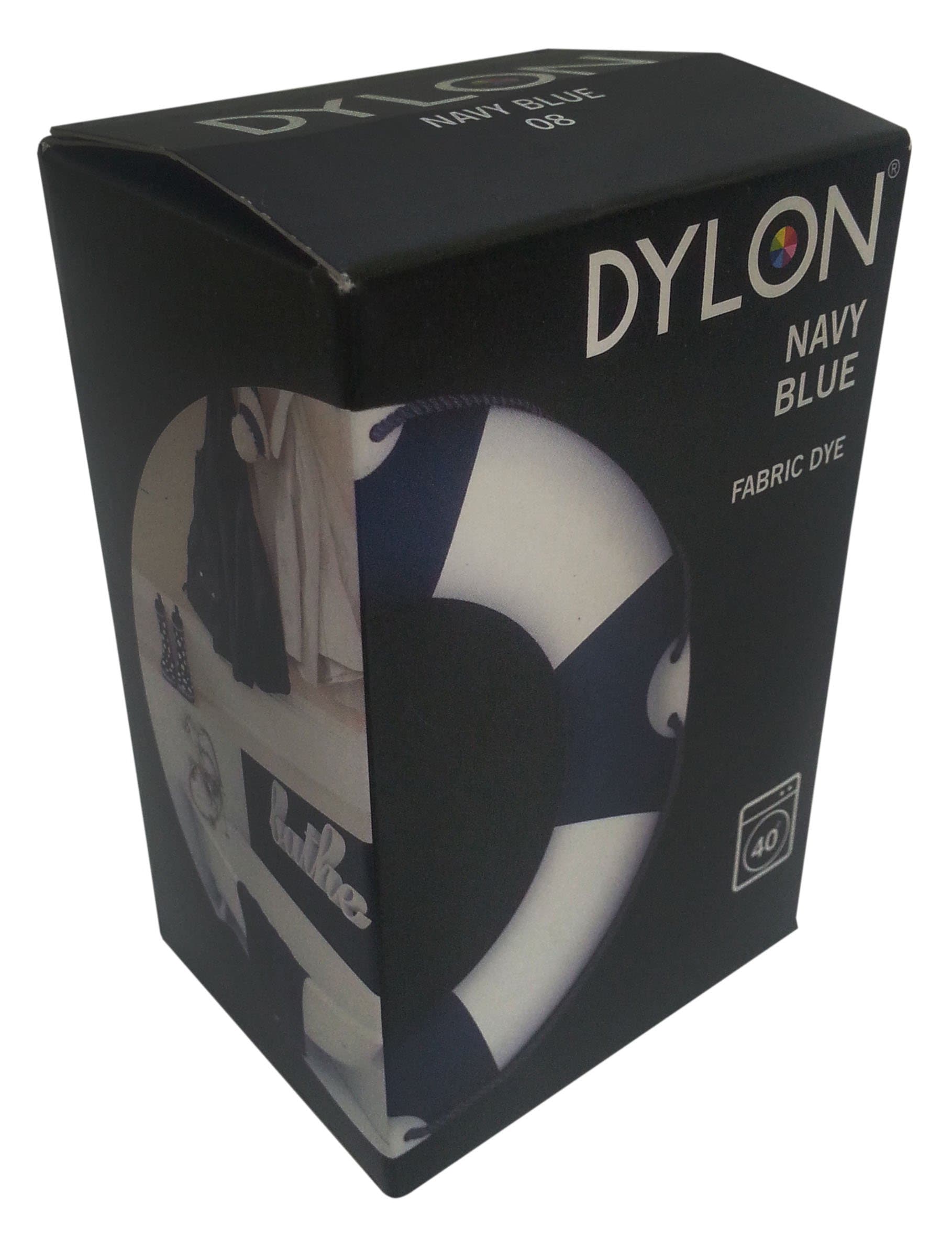 Fabric Dye DYE-MD-08 Dylon Machine Dye, Navy Blue