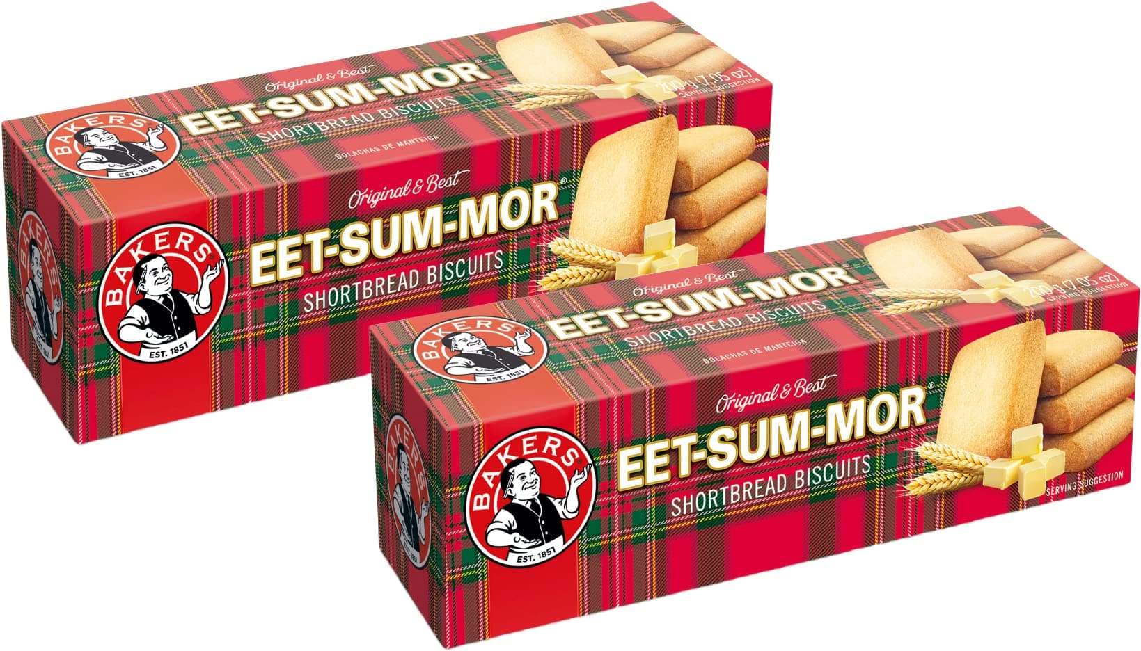 Bakers Eet Sum Mor Biscuits (200g) - Pack of 2