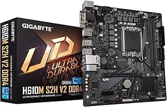 H610M S2H V2 DDR4 (H610/ Intel/LGA 1700/ Micro ATX/ DDR4/ Single M.2/ PCIe 4.0/ USB 3.2 Gen1/ Realtek GbE LAN/Motherboard)