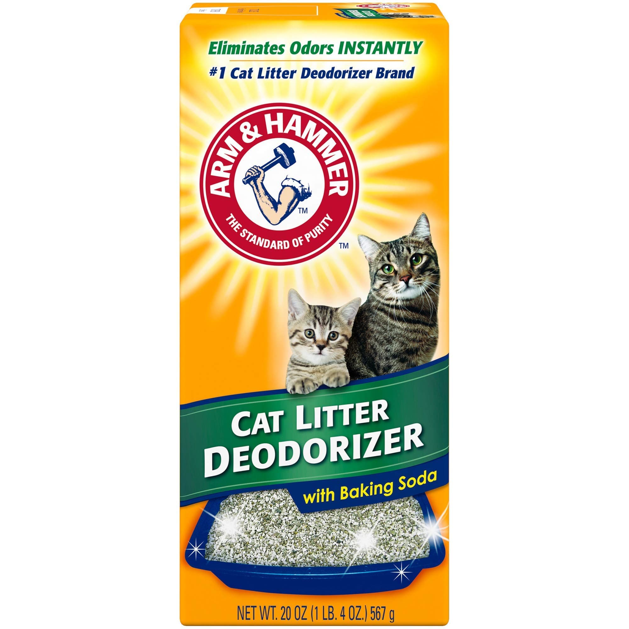 ARM & HAMMER Cat Litter Deodorizer Double Duty, 20 oz, 1 Pack
