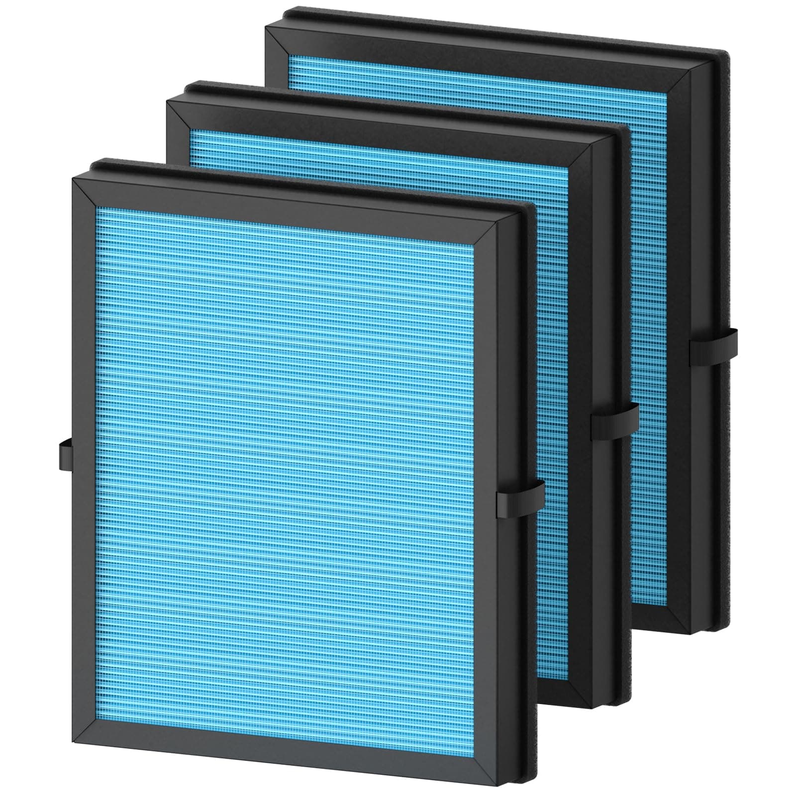 3 Pack Replacement Filter Sets for AROEVE MK04 MG04JH Air Purifier,H13 True HEPA Filter,Compared to Part #MK04LX