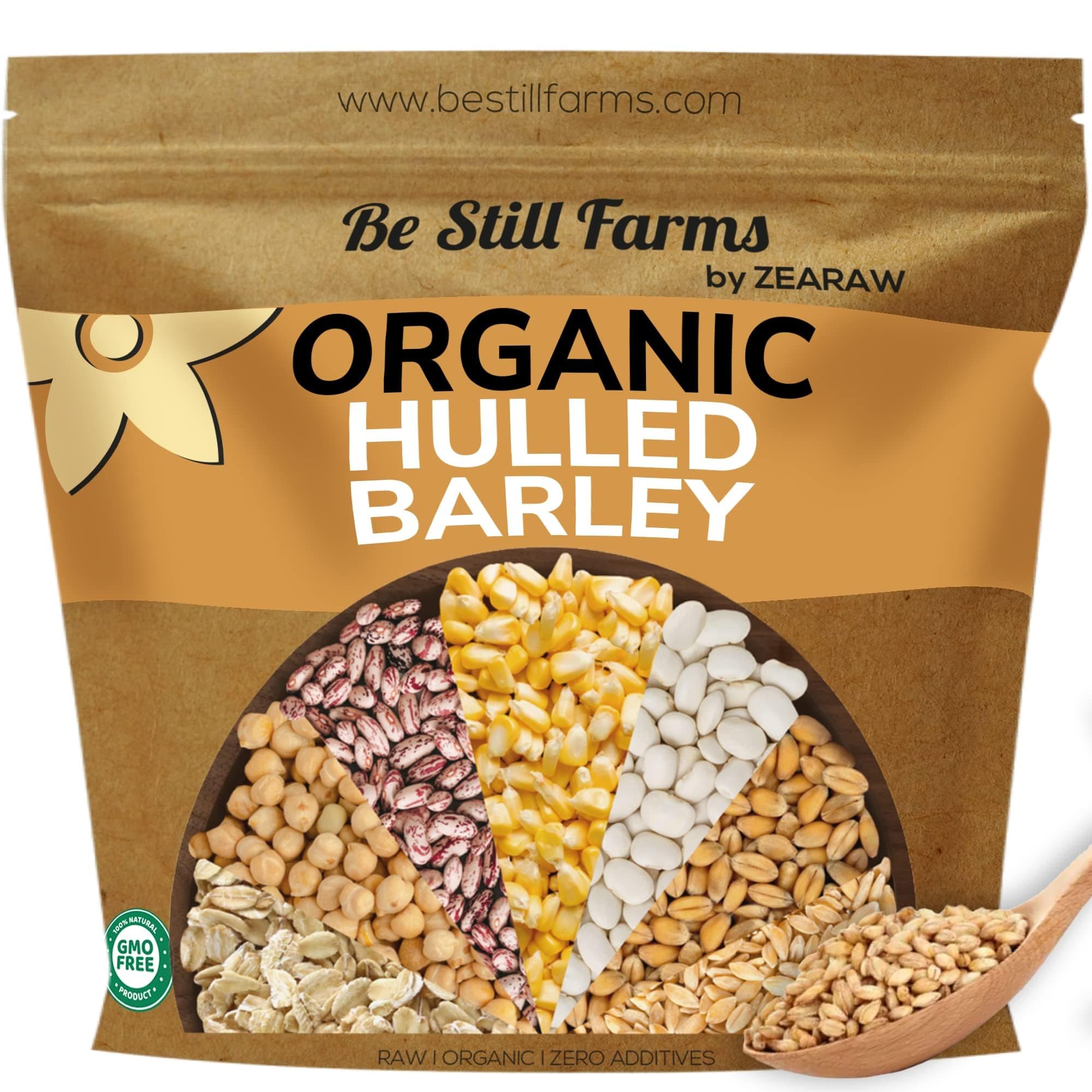 Organic Hulled Barley