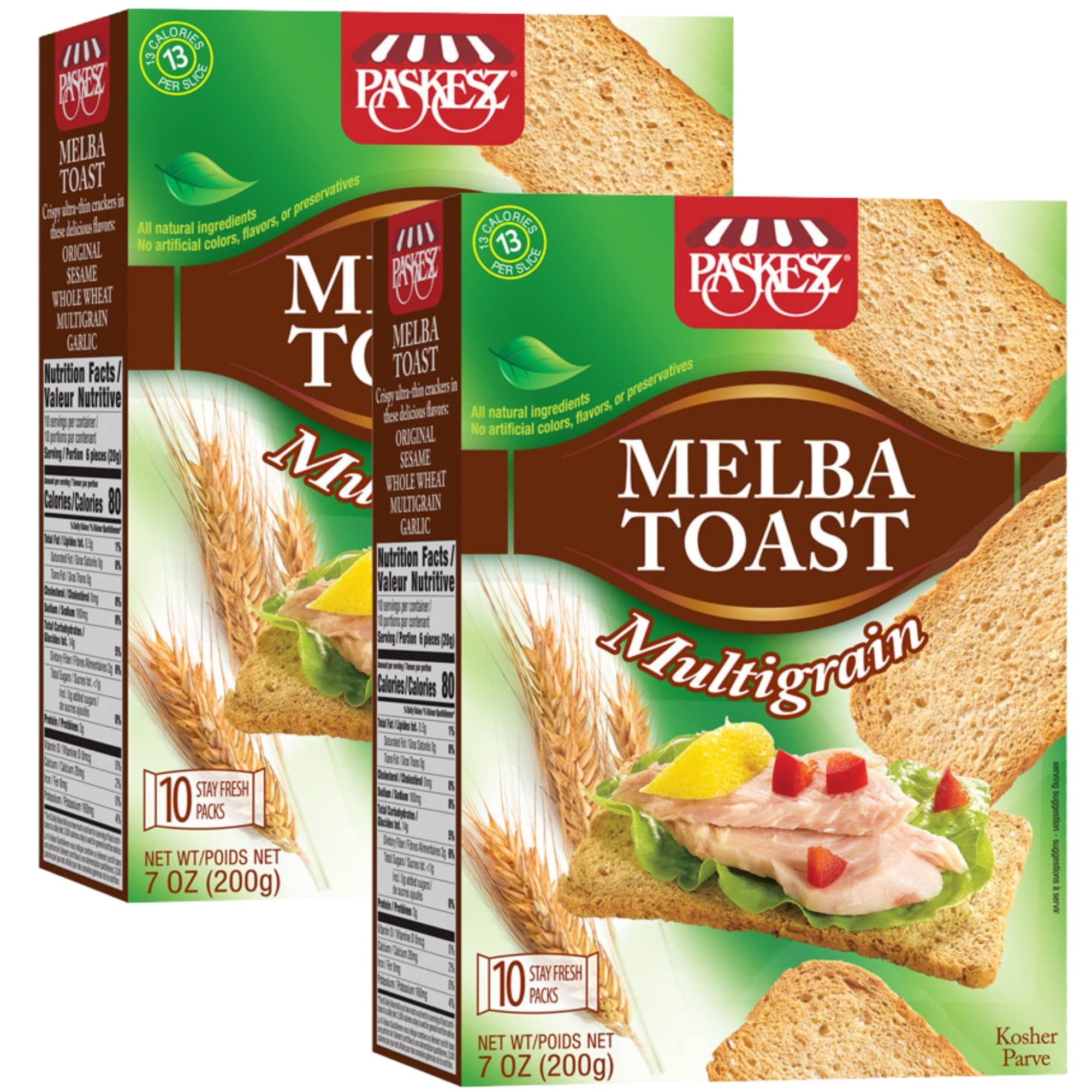 Multigrain Melba Toast