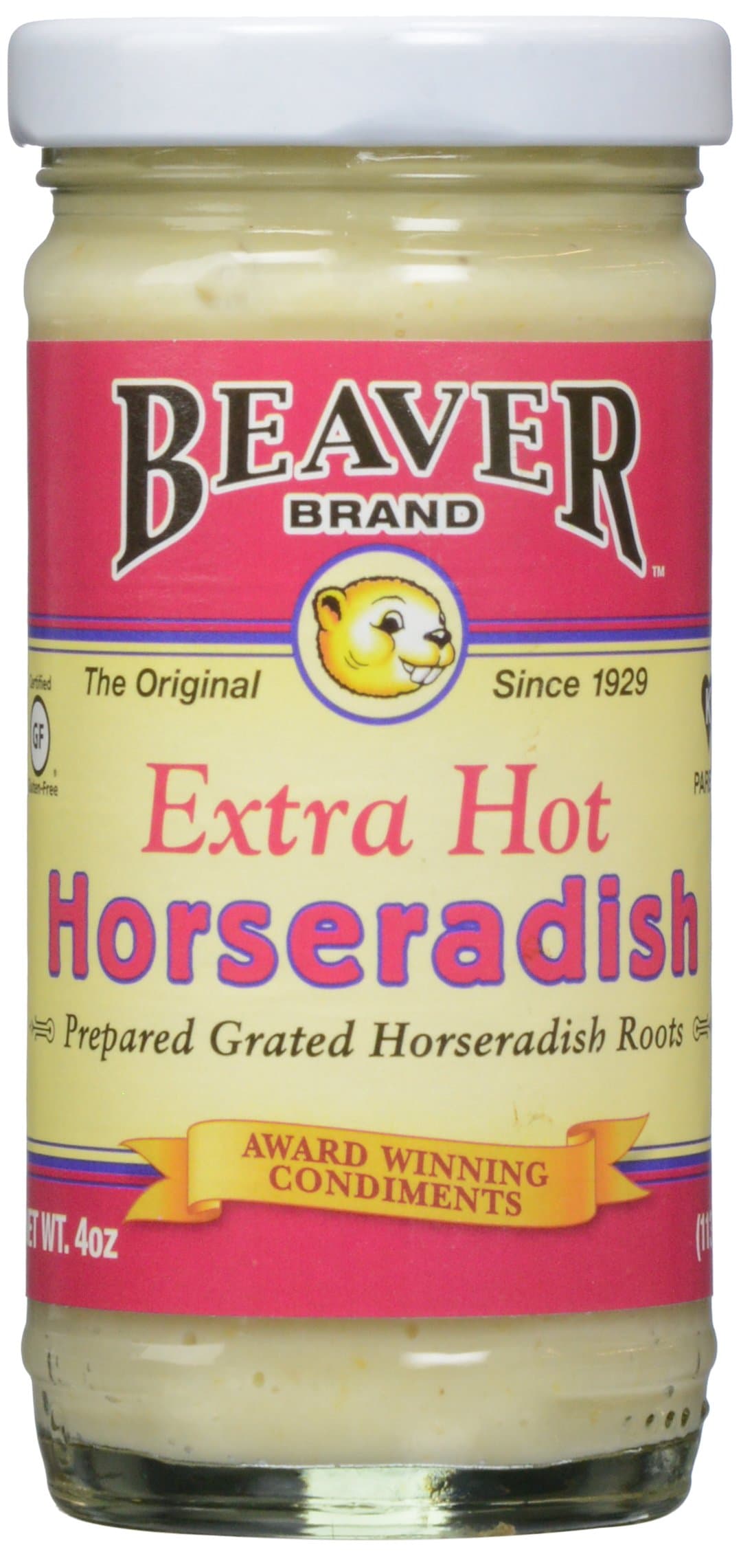 Beaver Extra Hot Horseradish 4 oz