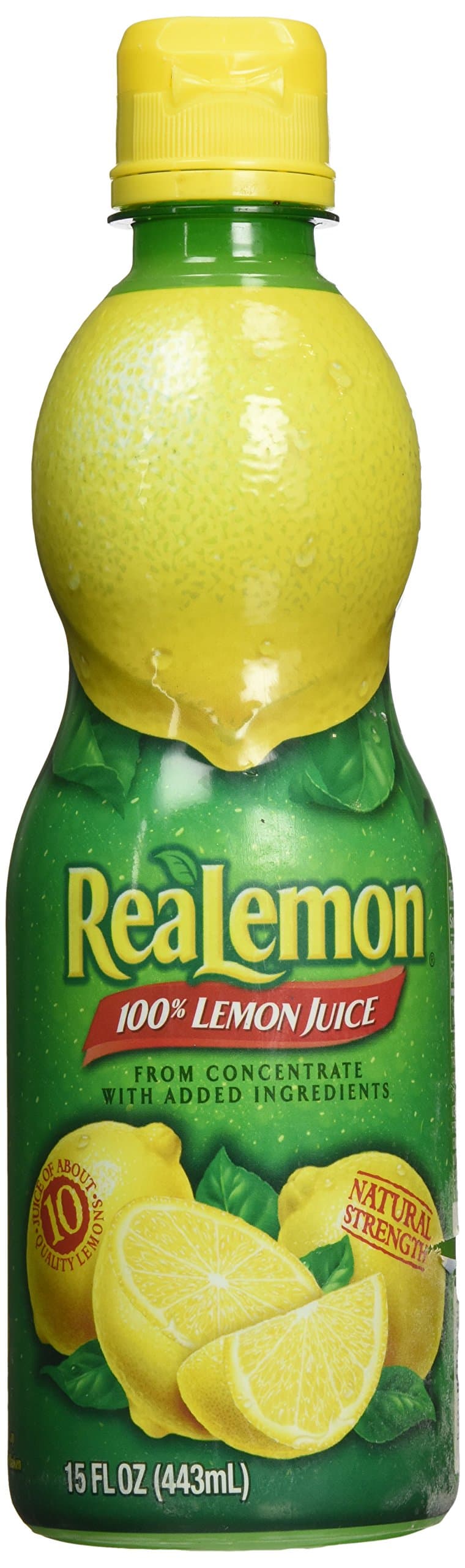 Realemon 100% Lemon Juice, 15 Ounce