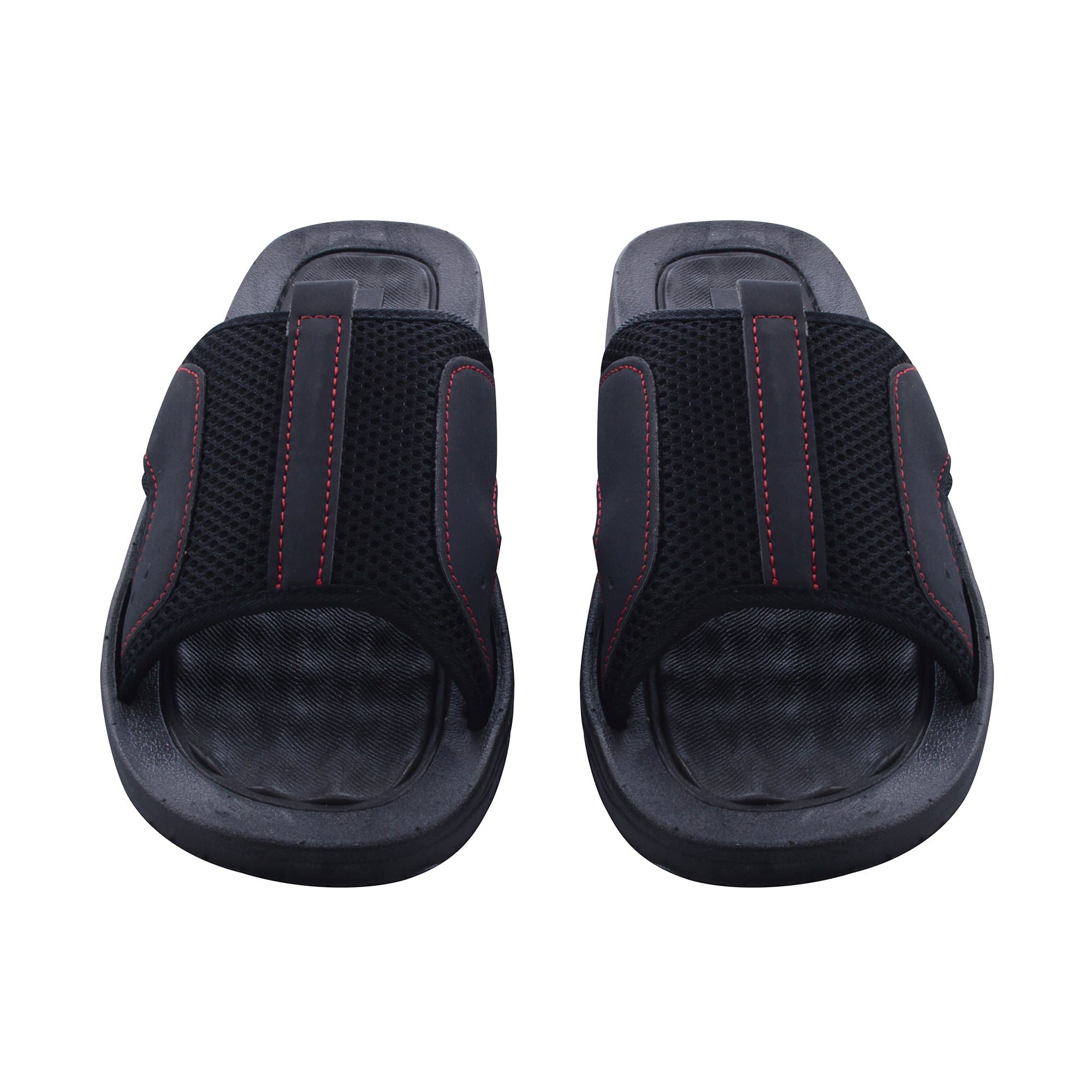 Skysole Mens Rugged Slide Sandals with Mesh Upper