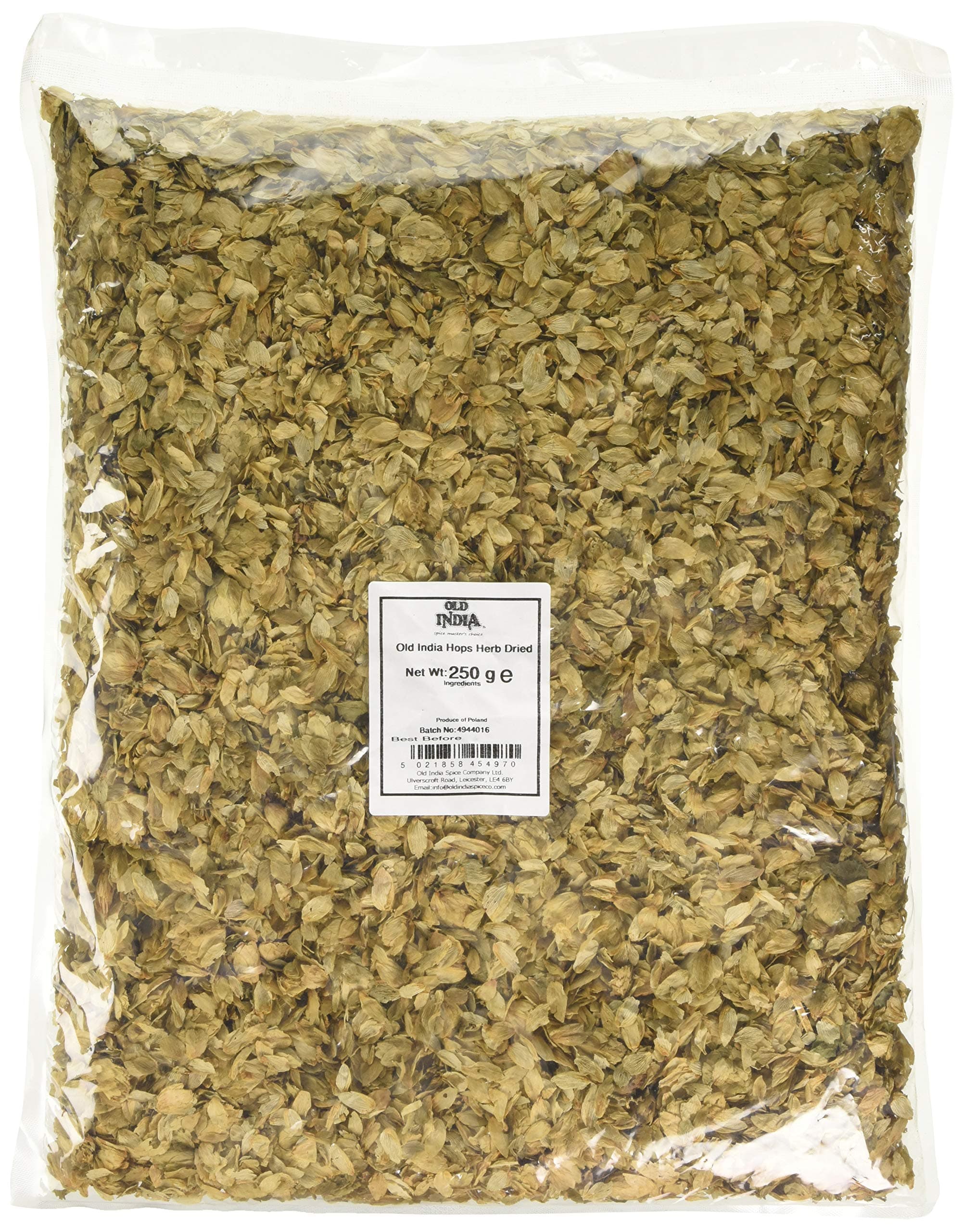 Old India Hops Herb Dried 250g