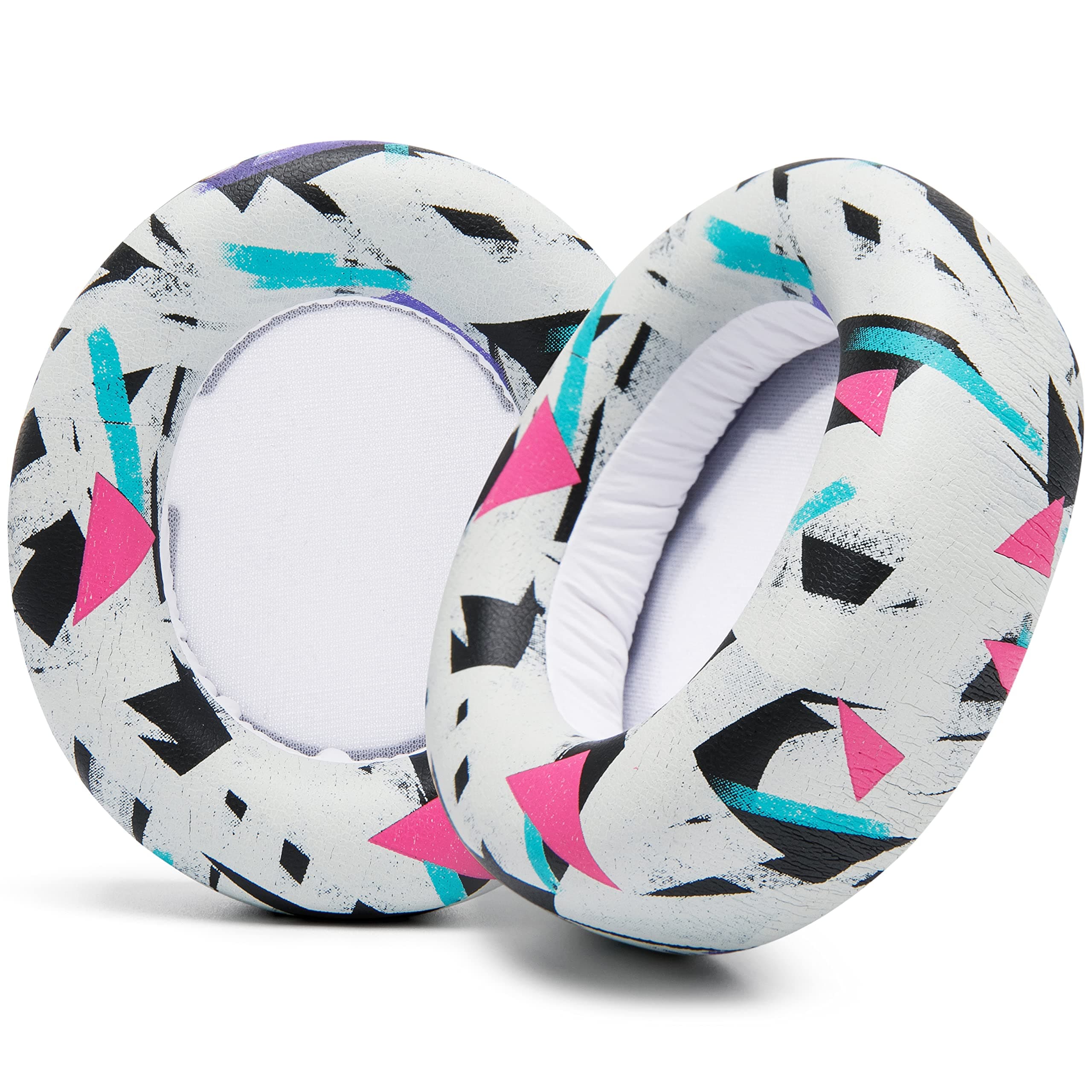 WC PadZ Nova Pro Wireless & Nova Elite - Replacement Earpads for Steelseries Arctis Nova Pro Wireless & Nova Elite, Made by Wicked Cushions, Thicker, Softer & More Comfortable | 90's White