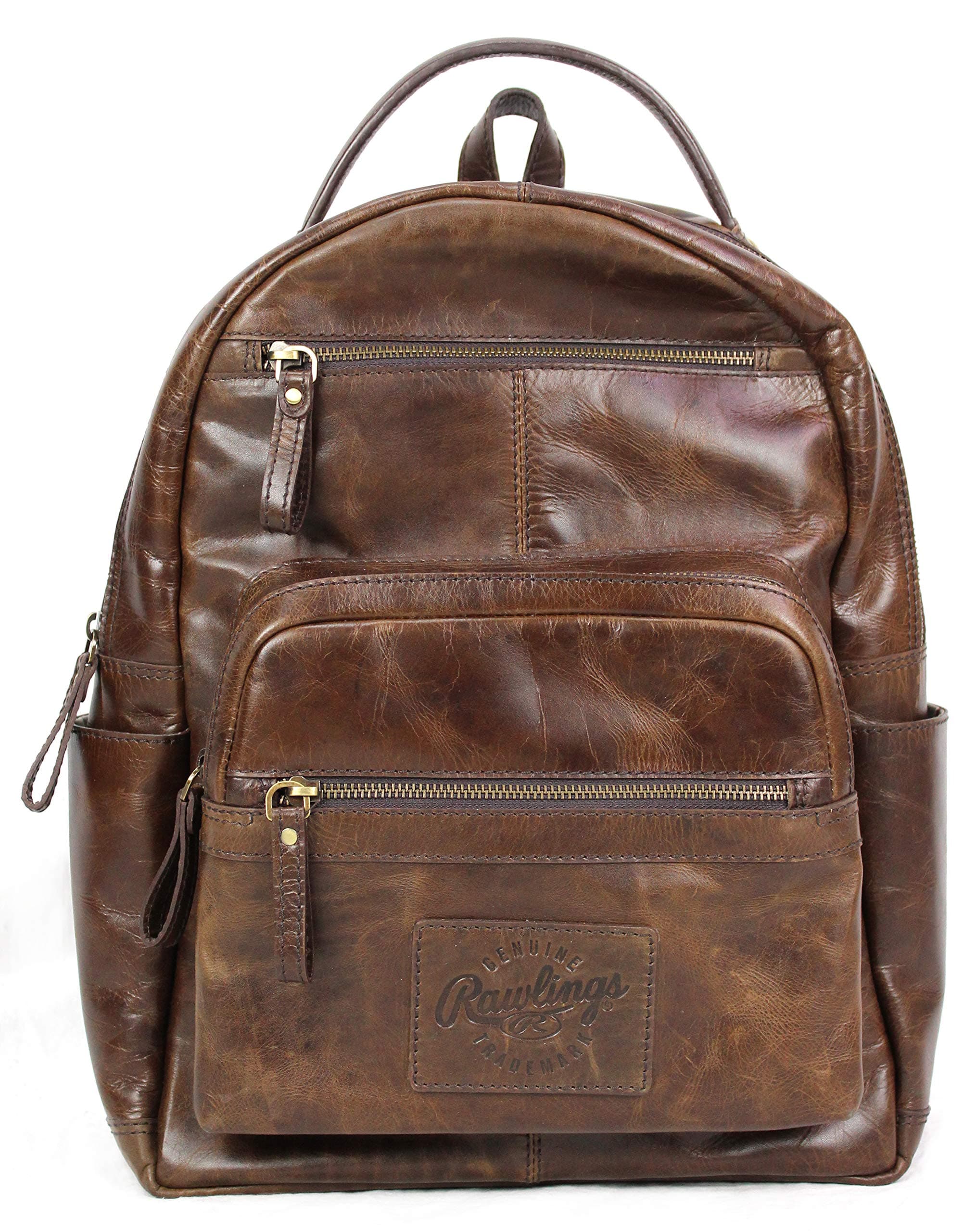 Rawlings Heritage Collection Leather Backpack (Brown, 15")