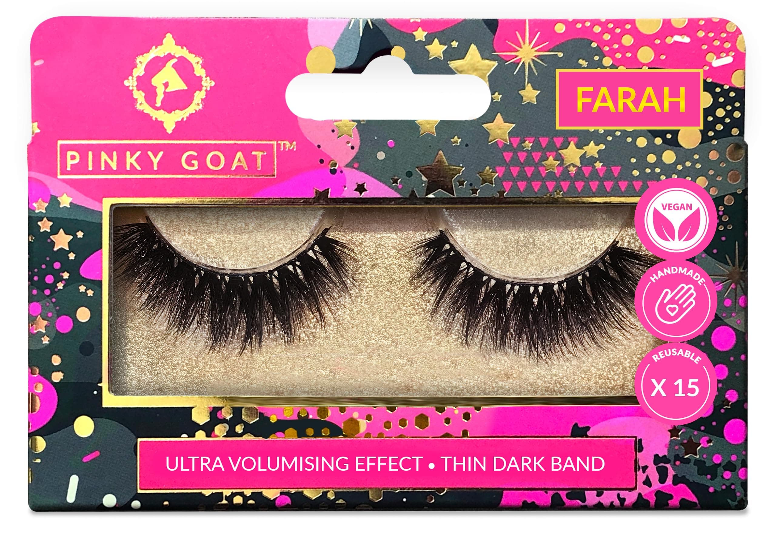 Pinky GoatFarah False Lashes