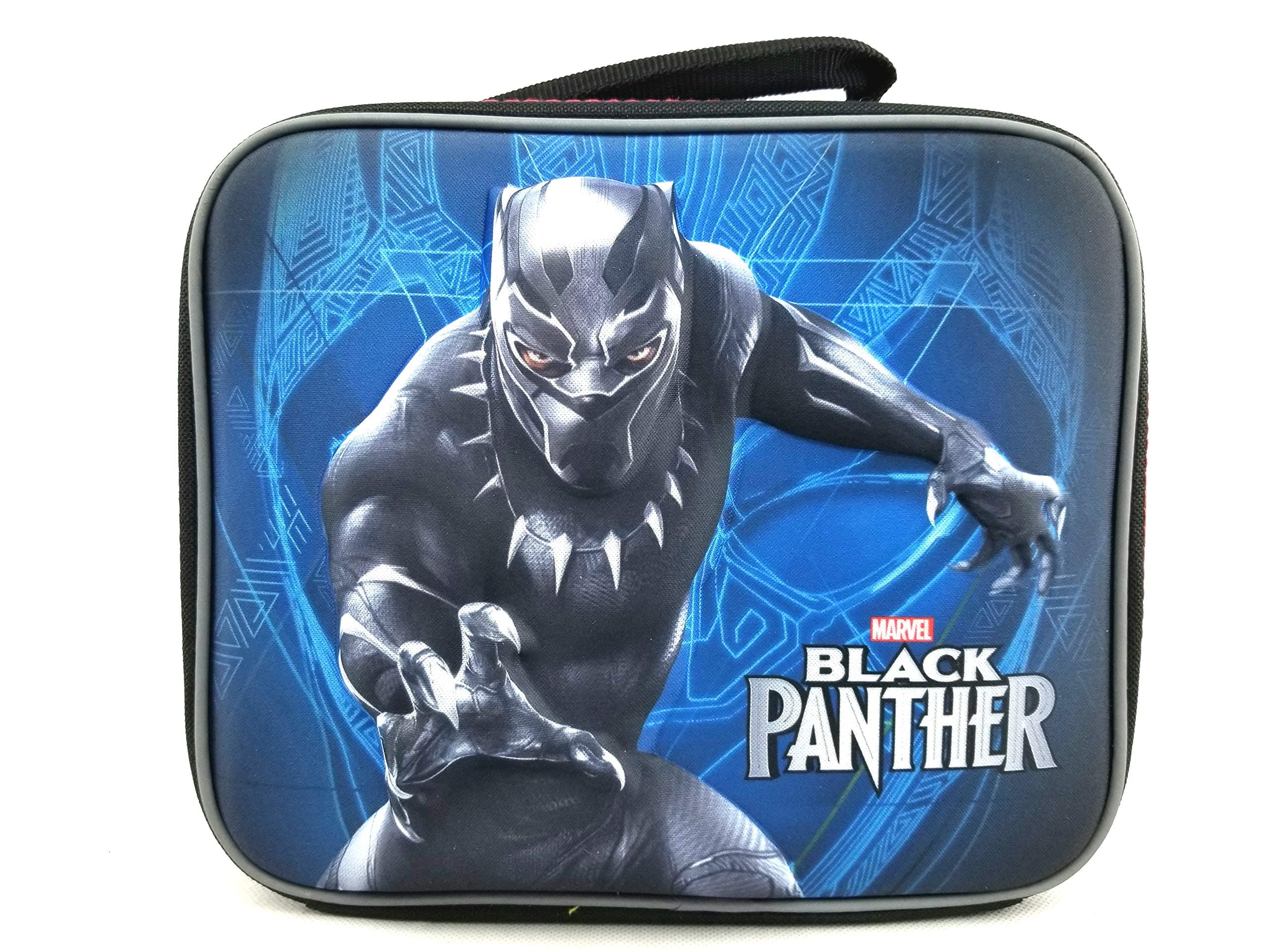 Black Panther Molded Rectangle Lunch Bag, Standard, Multicolor