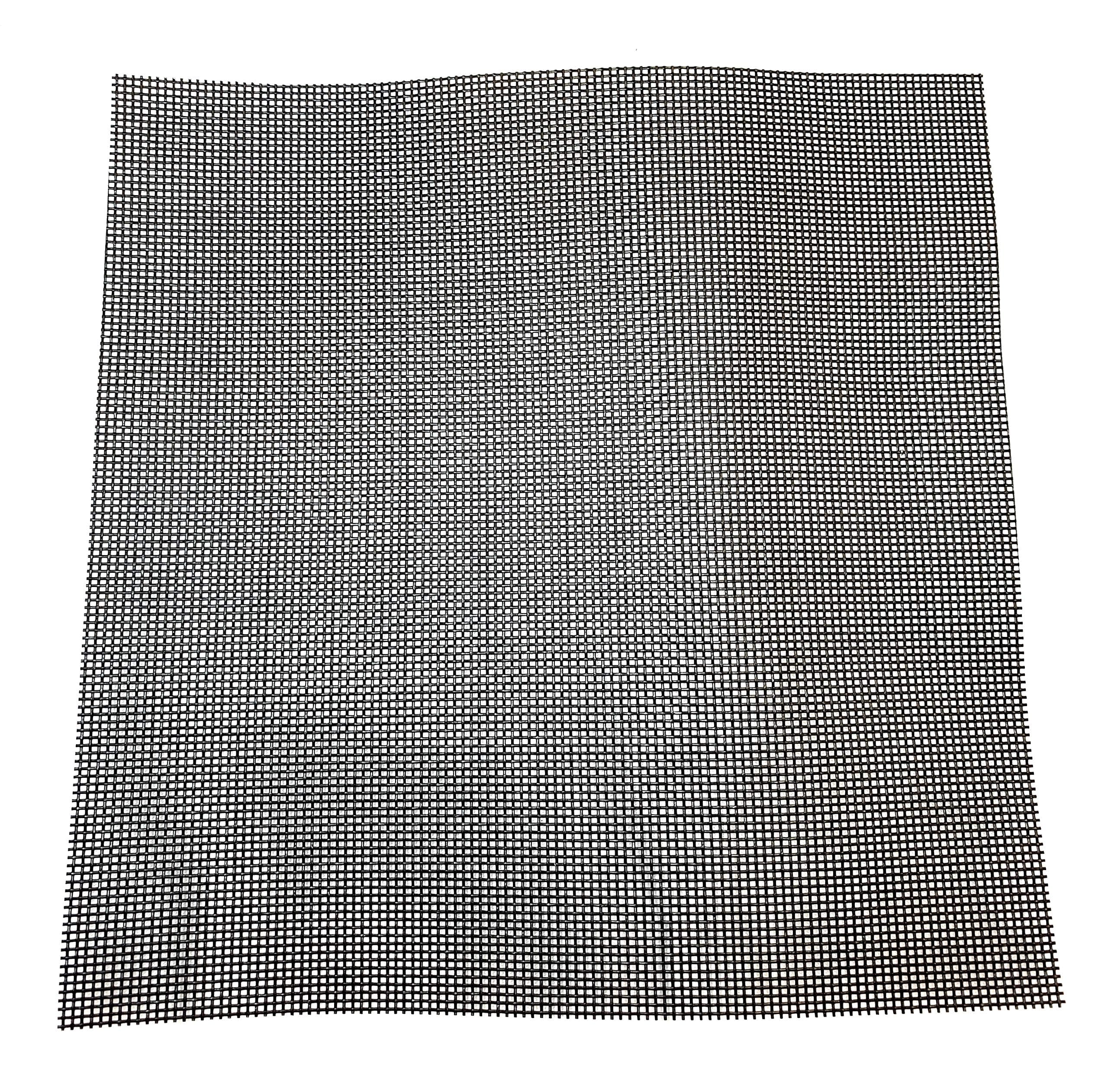 Screen MESH: 17x20 PVC Coated Polyester Fabric; 96" - 50' Roll (400 sq ft); Black